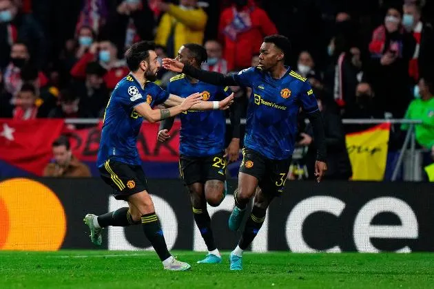 Anthony Elanga hails 'dream come true' as goal earns Manchester United draw against Atletico - Bóng Đá