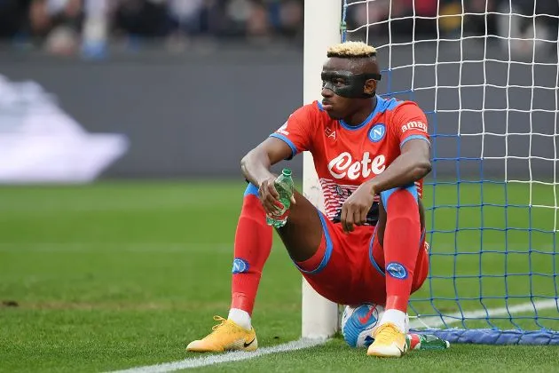 Victor Osimhen's agent has insisted he is happy at Napoli amid Manchester United links - Bóng Đá