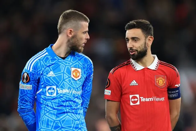 David de Gea sends supportive message to Bruno Fernandes after World Cup exit - Bóng Đá