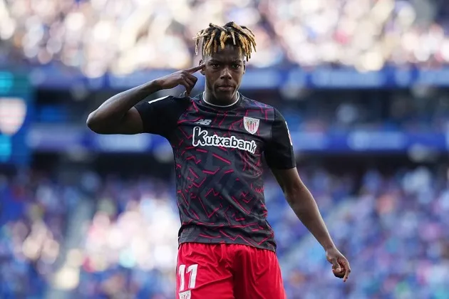 Arsenal is reportedly showing interest in Athletic Bilbao attacker Nico Williams - Bóng Đá