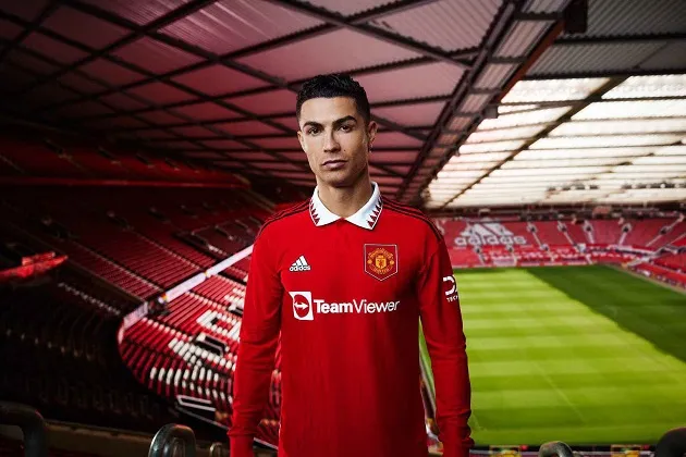 Cristiano Ronaldo used in new Man Utd kit reveal but special video held back - Bóng Đá