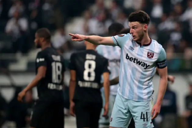 Màn trình diễn của Declan Rice, ngày West Ham tan giấc mơ C1 - Bóng Đá