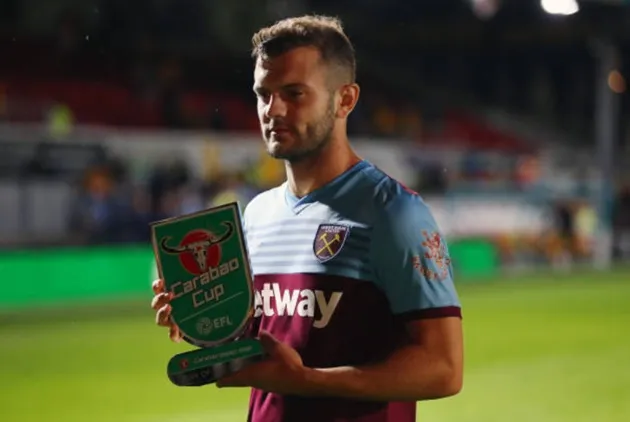 Jack Wilshere scores his first goal in over 600 DAYS and his first in a Hammers shirt - Bóng Đá