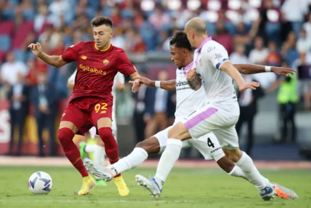 ảnh reviews trận AS Roma - Bóng Đá