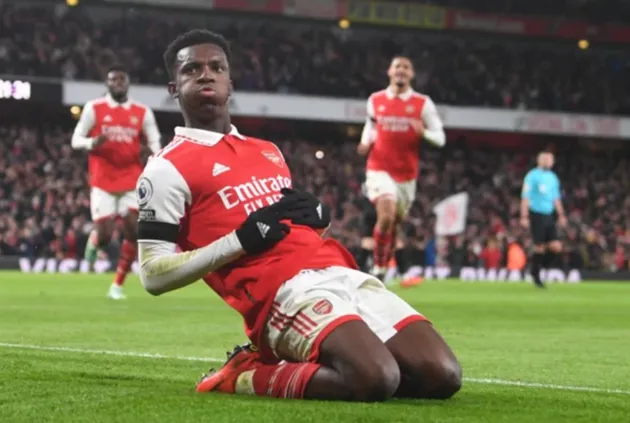 Eddie Nketiah sends message to Arsene Wenger after Arsenal legend watches West Ham win - Bóng Đá