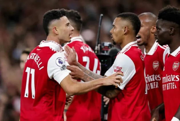 Song sát Gabriel tỏa sáng, Arsenal xây chắc ngôi đầu - Bóng Đá