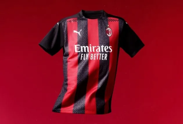 The new Milan home kit - Bóng Đá