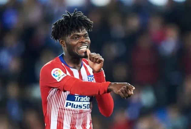 Thomas trains on the eve of Atletico Madrid's quarter-final - Bóng Đá