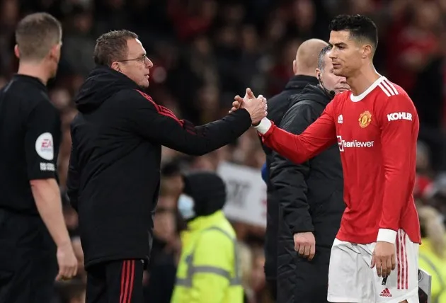 Ralf Rangnick could rest Cristiano Ronaldo for Manchester United’s top four showdown with Tottenham - Bóng Đá