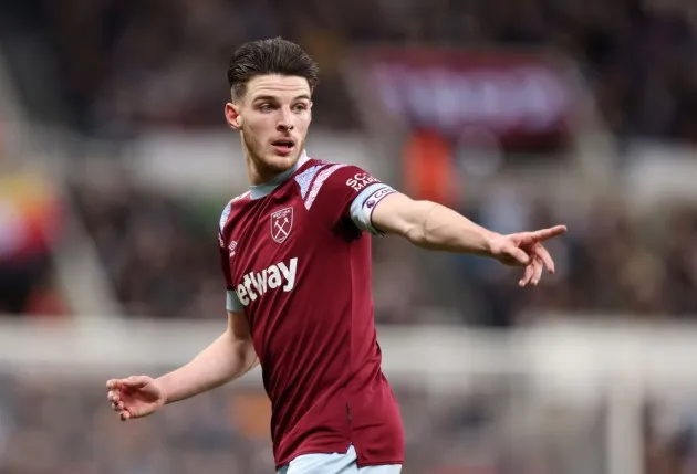 David Moyes says Arsenal and Chelsea will need to break transfer record for Declan Rice - Bóng Đá