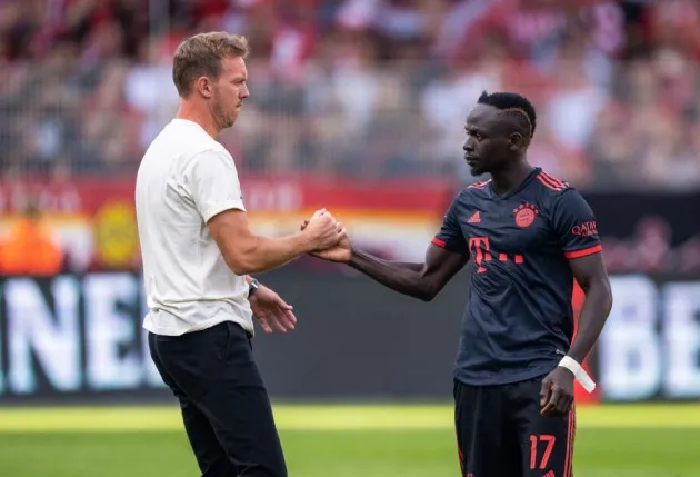 Julian Nagelsmann involved in bust-up with Sadio Mane shortly before Bayern Munich sacking - Bóng Đá