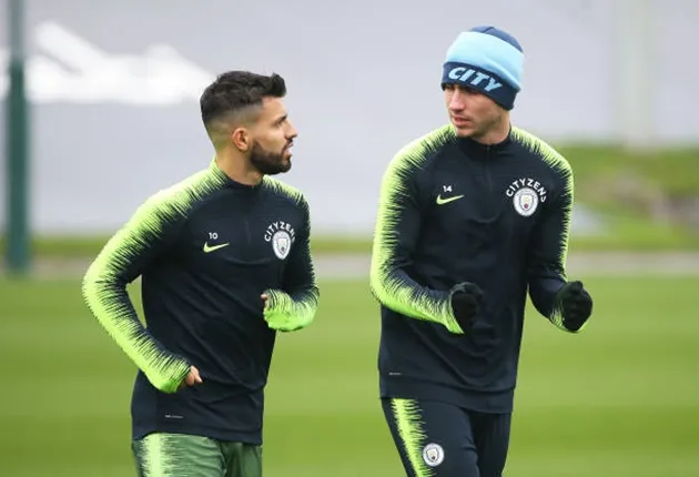 San trẻ Man City tỏ rõ sự ngưỡng mộ sau khi Aguero lập kỉ lục khủng - Bóng Đá