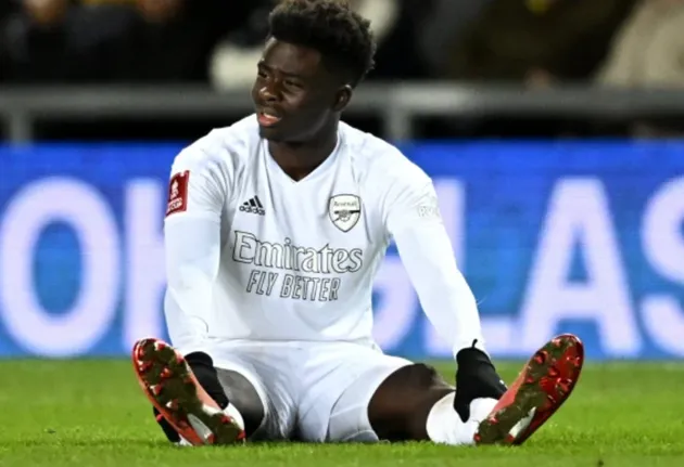 Mikel Arteta plays down Bukayo Saka injury fears after Arsenal beat Oxford United in FA Cup - Bóng Đá