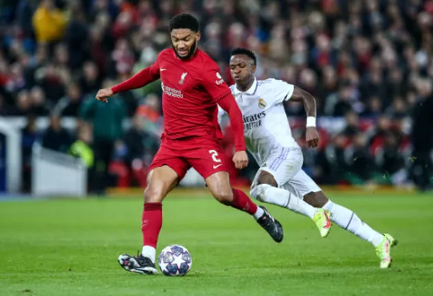 Alan Shearer slams Joe Gomez for big error vs Real Madrid - Bóng Đá