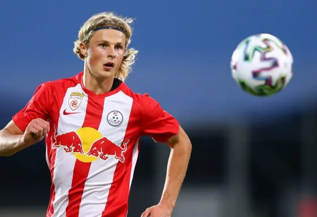 Maurits Kjaergaard - Manchester United ‘could win race’ to sign 19-year-old midfielder - Bóng Đá