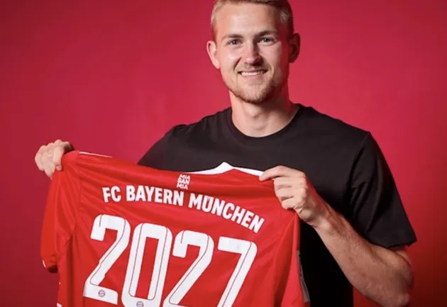 Official: Bayern Munich sign Matthijs de Ligt from Juventus FC - Bóng Đá