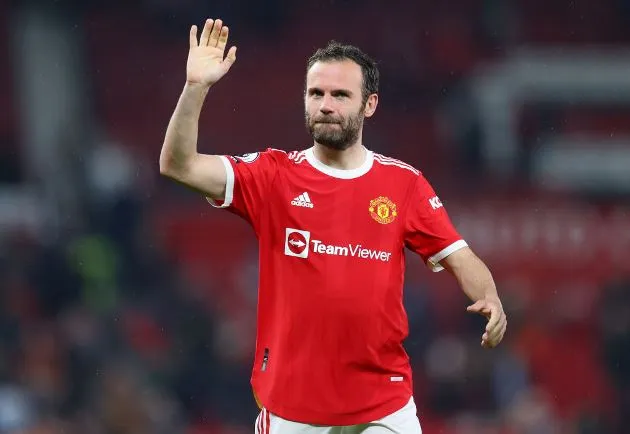 Juan Mata reveals he'll talk to Man Utd boss Erik ten Hag about his future - Bóng Đá