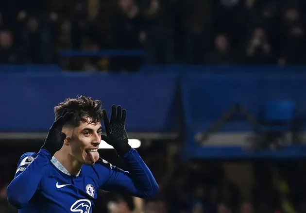 What Kai Havertz did to Jordan Pickford after scoring Chelsea penalty against Everton - Bóng Đá