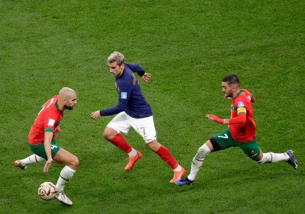 PAUL POGBA REACTS TO GRIEZMANN AND FRANCE’S PERFORMANCE AS THEY REACH WORLD CUP FINAL - Bóng Đá