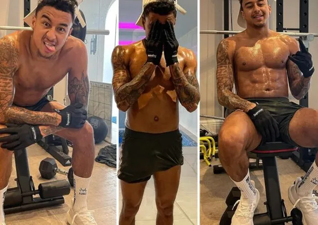 Manchester United outcast Lingard shows off his RIPPED physique after gruelling gym session - Bóng Đá