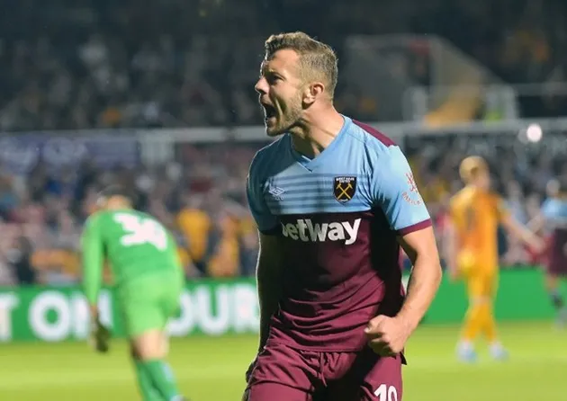 Jack Wilshere scores his first goal in over 600 DAYS and his first in a Hammers shirt - Bóng Đá