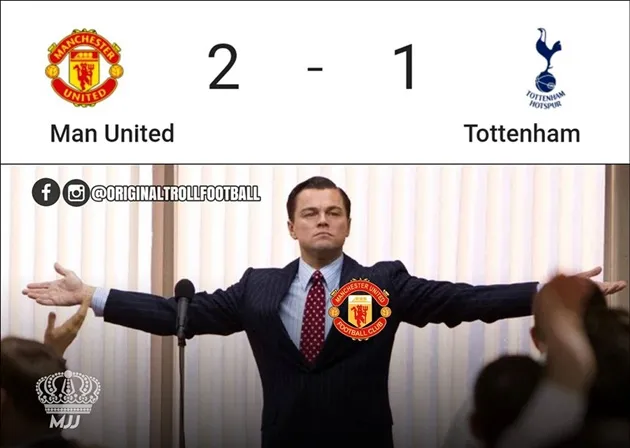 Ảnh chế MU thắng Tottenham - Bóng Đá