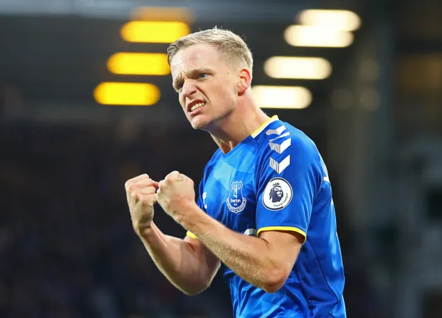 Ảnh Van de Beek - Everton - Bóng Đá