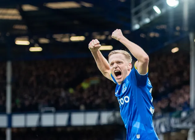 Ảnh Van de Beek - Everton - Bóng Đá