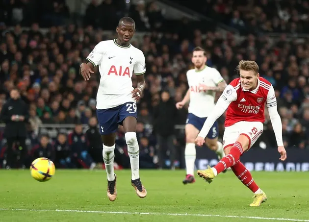 TRỰC TIẾP Tottenham 0-2 Arsenal (H1): Odegaard ghi bàn - Bóng Đá