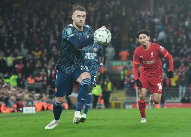 Không chỉ Ben White, một đá tảng khác của Arsenal cũng bùng nổ trước Liverpool - Bóng Đá