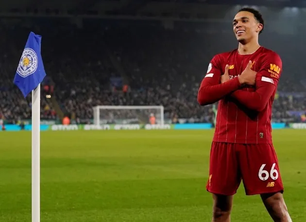 Kylian Mbappe responds to Trent Alexander-Arnold celebration after Liverpool goal against Leicester - Bóng Đá