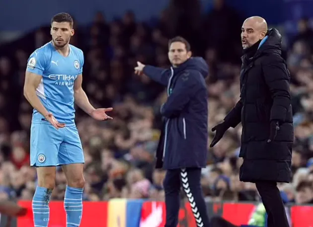 Pep Guardiola claims he has been urged not to rush back Ruben Dias - Bóng Đá