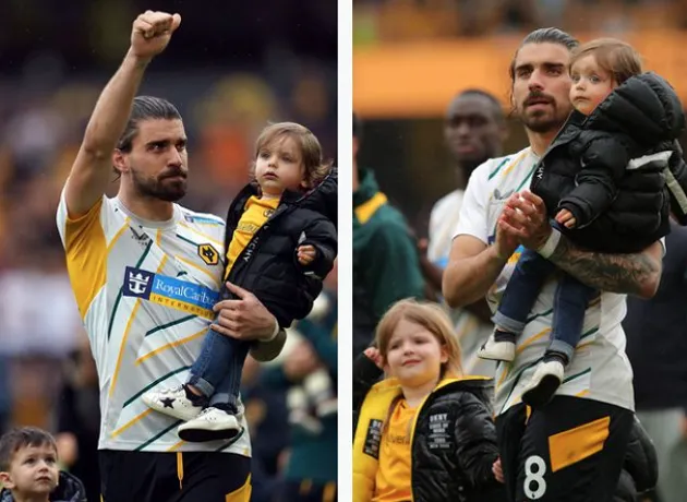 Ruben Neves wells up while waving to Wolves fans as Bruno Lage puts Man Utd on red alert - Bóng Đá