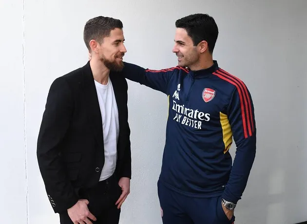 Ảnh Jorginho đến Arsenal - Bóng Đá