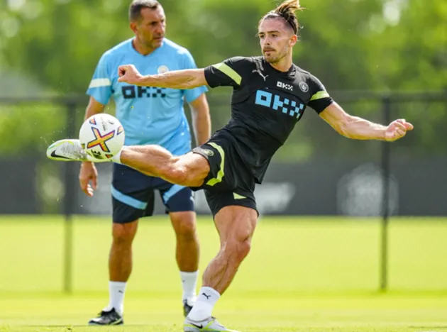 Erling Haaland trains with Man City team-mates  - Bóng Đá