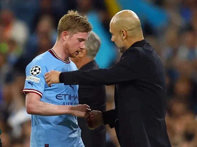 Pep nổi cáu, De Bruyne đáp trả bằng 2 từ - Bóng Đá