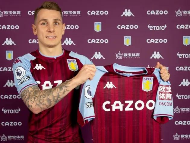 Villa announce Lucas Digne signing - Bóng Đá