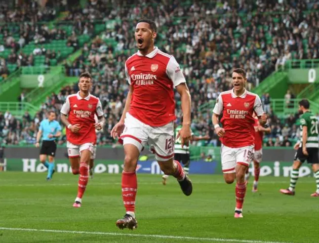 WILLIAM SALIBA IMPRESSES FOR ARSENAL IN SPORTING DRAW - Bóng Đá