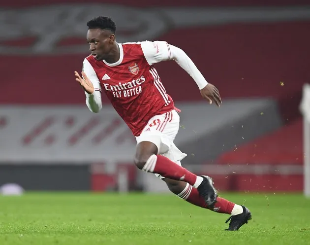 Another striker in Milan’s sights is Arsenal’s Folarin Balogun. - Bóng Đá