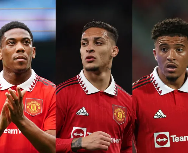 Martial, Antony and Sancho out of Manchester United’s trip to Real Sociedad - Bóng Đá