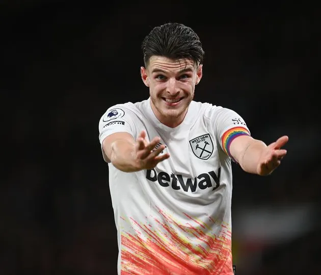 Declan Rice on Man Utd - Bóng Đá