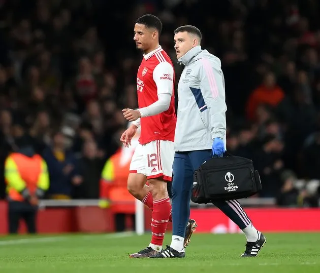 Latest Arsenal injury news as 4 miss Liverpool with William Saliba wait - Bóng Đá