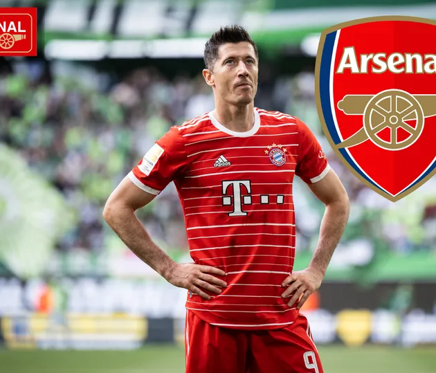 Robert Lewandowski transfer decision creates Mikel Arteta's dream £67m Arsenal striker package - Bóng Đá