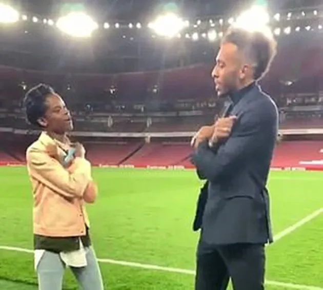 Aubameyang gặp công chúa Wakanda - Bóng Đá