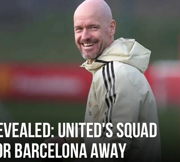Man Utd announce squad to face Barca - Bóng Đá