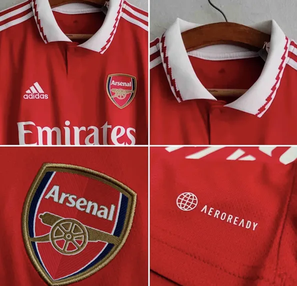 Arsenal 2022/23 adidas home kit leaked online - Bóng Đá