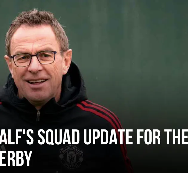 Ralf Rangnick has given a squad update ahead of United's trip to the Etihad Stadium  - Bóng Đá