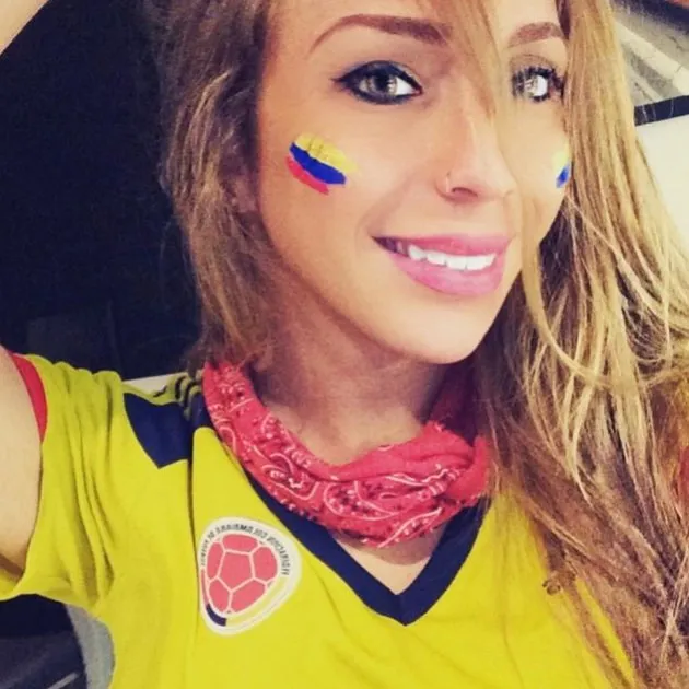 Nadia Bahamon Valyev - Thiên thần nóng bỏng cuồng nhiệt Colombia - Bóng Đá