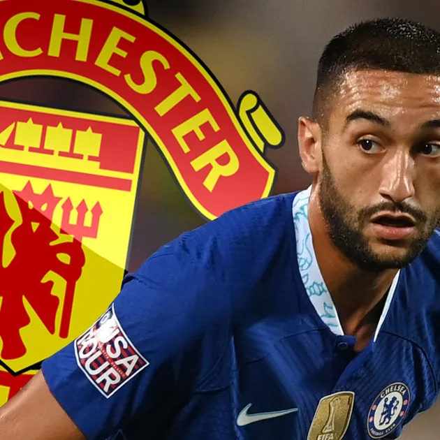 Manchester United are leading the race to sign Chelsea star Hakim Ziyech, according to reports. - Bóng Đá