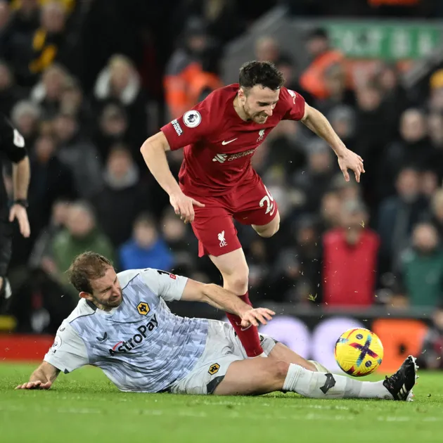 Liverpool manager Jurgen Klopp has praised the performance of Diogo Jota against Wolves this evening. - Bóng Đá